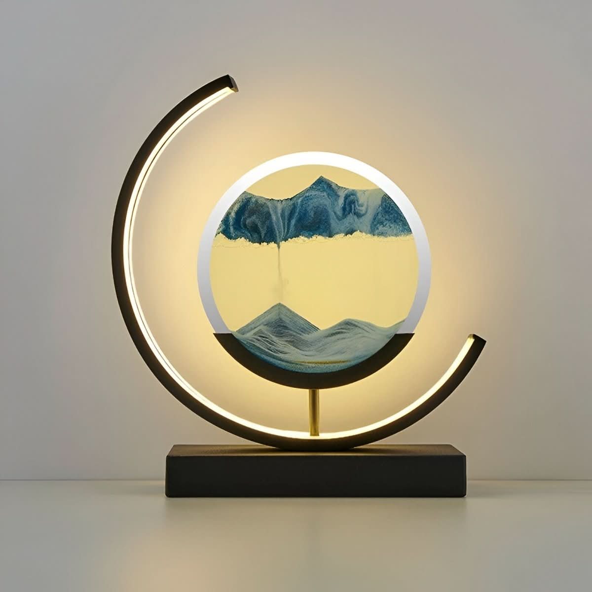 TRANQUILIGHT – Calming sand motion lamp with ambient glow