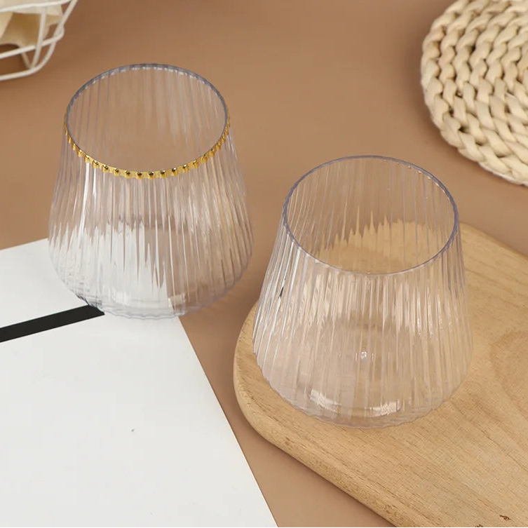 PARTYVINO – Wine Cups – Clear Disposable Style for Every Occasion