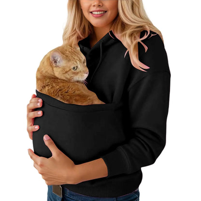 PAWHUGGER – Soft Pet Carrier Pullover Hoodie