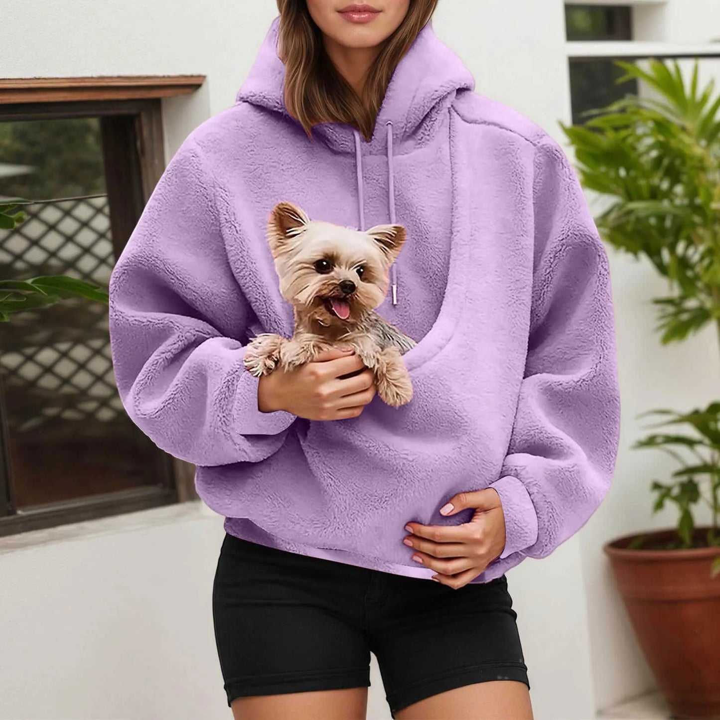 PAWHUG – Cat Lovers Hoodie with Kangaroo Pet Carrier Pocket