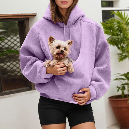 HUGPOCKET – Cat Lovers Hoodie with Pet Pouch Design