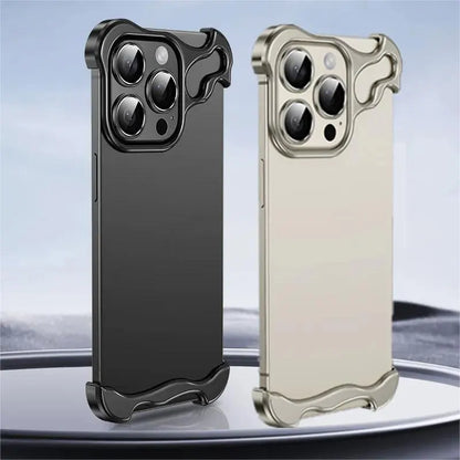 ALIENSHIELD – Titanium Alloy Bumper Case with Lens Protection