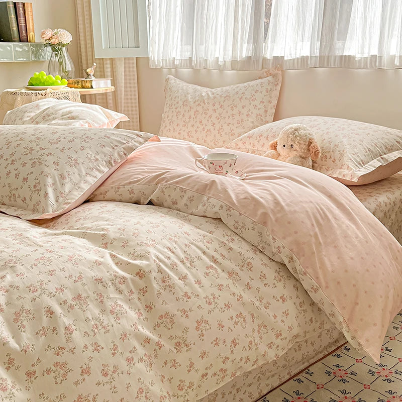 ROYALFLORA – Luxury Floral Duvet Cover Set for Timeless Bedroom Style