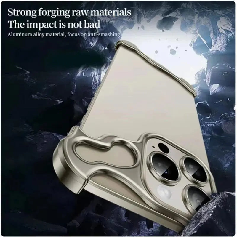 ALIENSHIELD – Titanium Alloy Bumper Case with Lens Protection