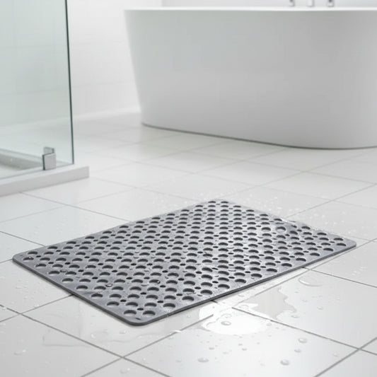 CLEARDRAIN – Bathroom Mat with Efficient Water Drainage and Strong Hold