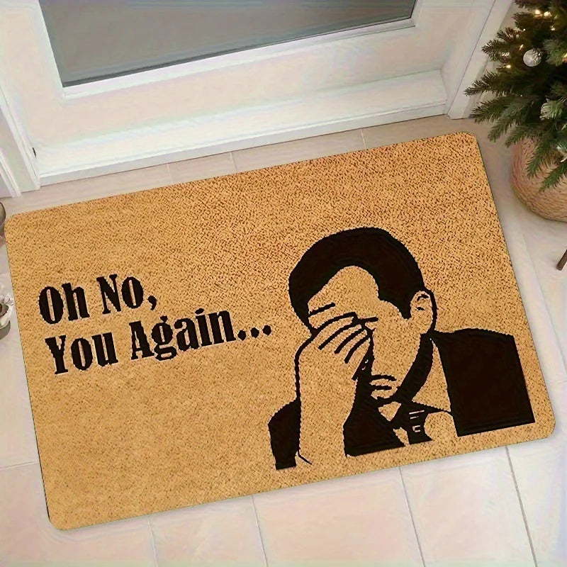 SASSYSTEP – Humorous Door Mat for Playful Entryway Charm