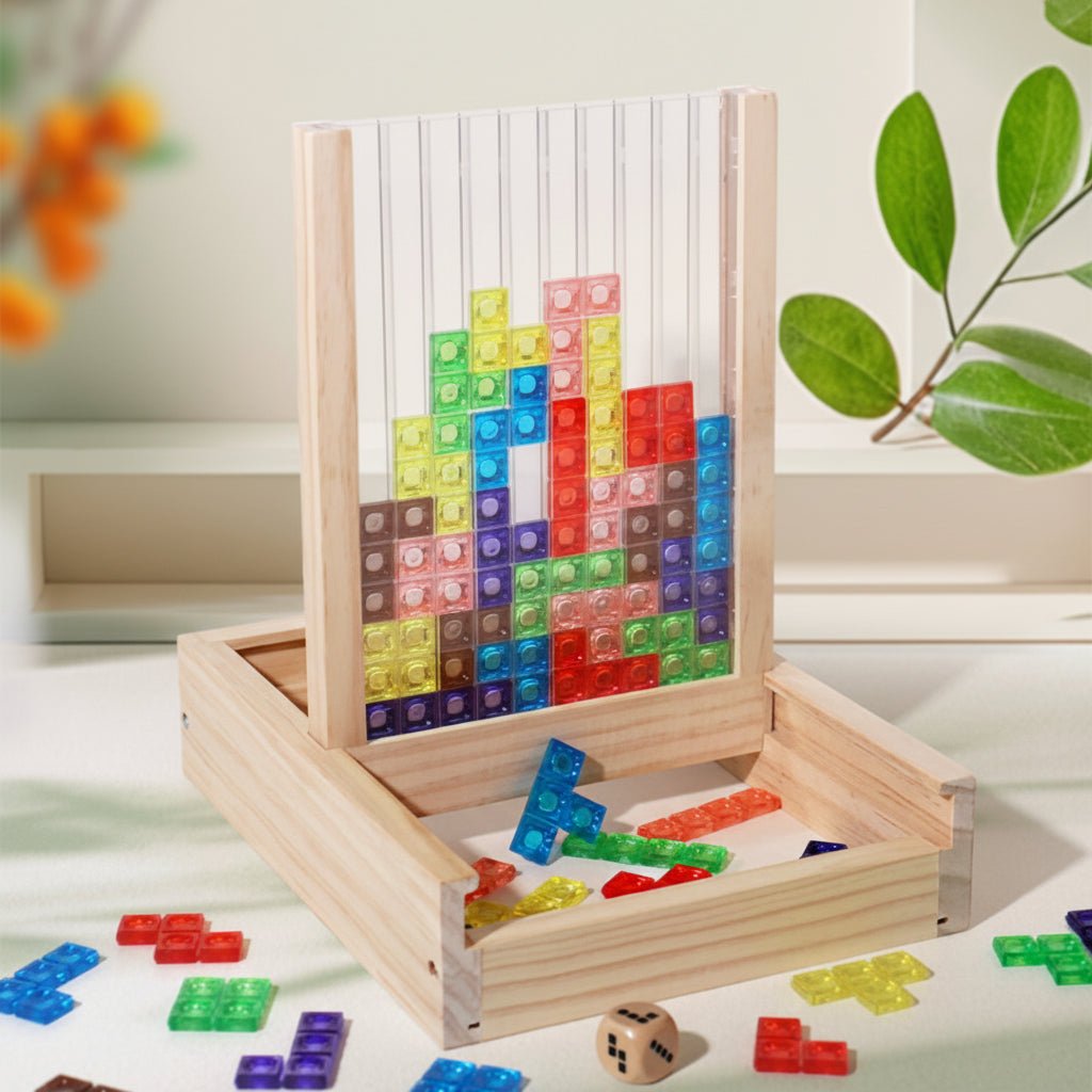 CLEVERBLOCKS – Wooden Puzzle for Creative Thinking and Brain Training