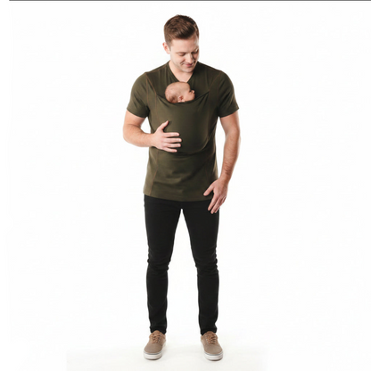 BABYLINK – Innovative Babywearing Shirt for Hands-Free Parenting & Nursing
