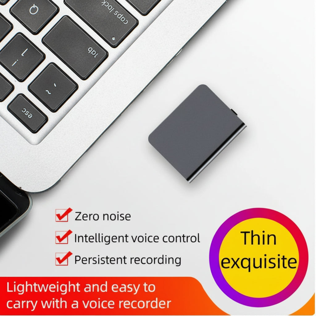 ECHOREC – Compact Voice Recorder with Smart Voice Activation Technology