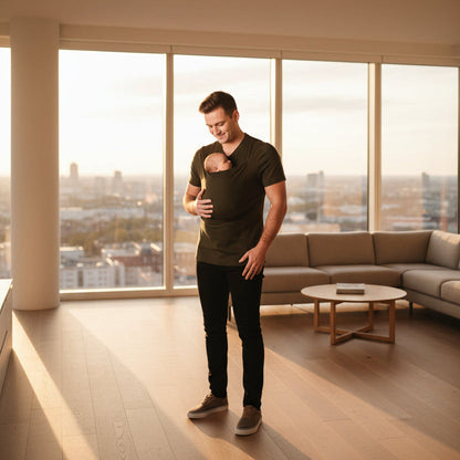 BABYLINK – Innovative Babywearing Shirt for Hands-Free Parenting & Nursing