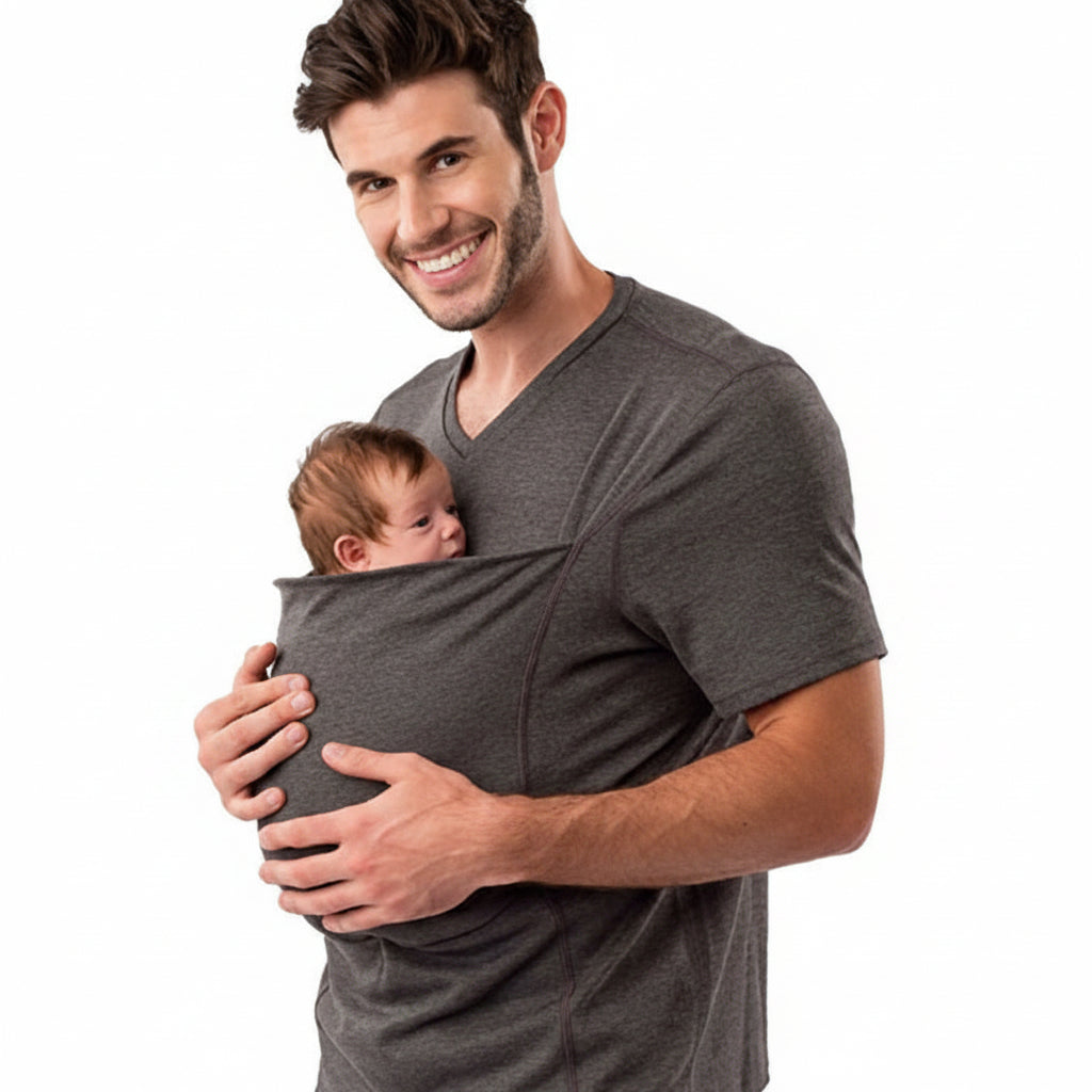 BABYLINK – Innovative Babywearing Shirt for Hands-Free Parenting & Nursing
