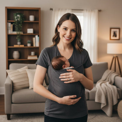 BABYLINK – Innovative Babywearing Shirt for Hands-Free Parenting & Nursing