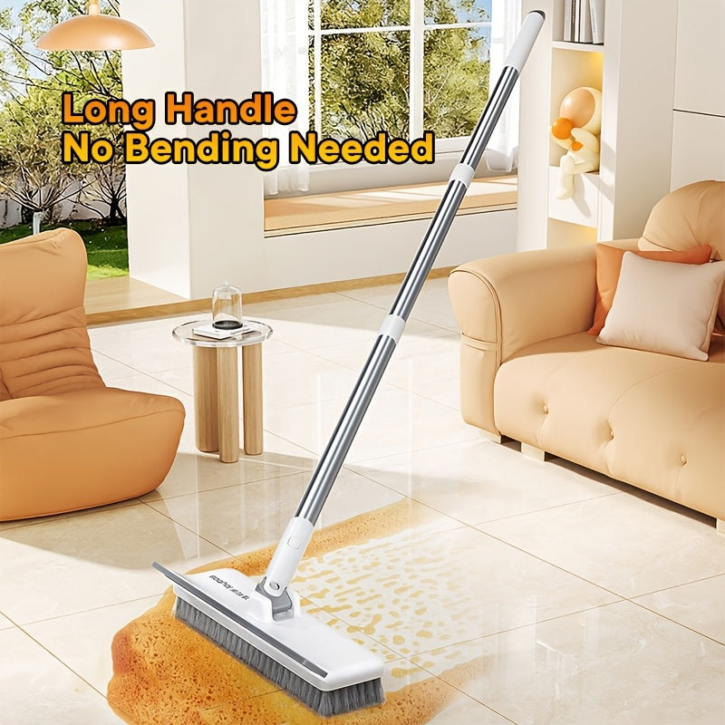 ScrubForce - Rotating Floor Scrub Brush with Long Handle for Easy Cleaning 4