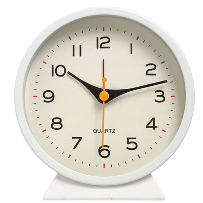 METALNOD – Minimalist Metal Desk Alarm Clock with Silent Movement