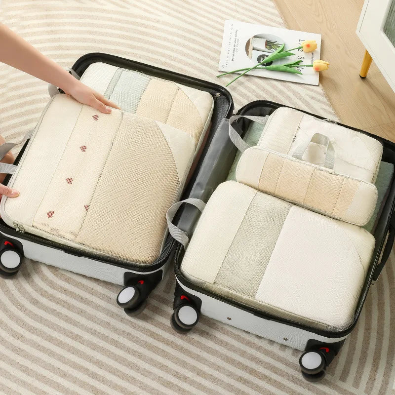 LUGGAGELIX – Travel Organizer Set for Efficient Packing and Easy Access