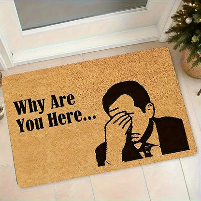 SASSYSTEP – Humorous Door Mat for Playful Entryway Charm