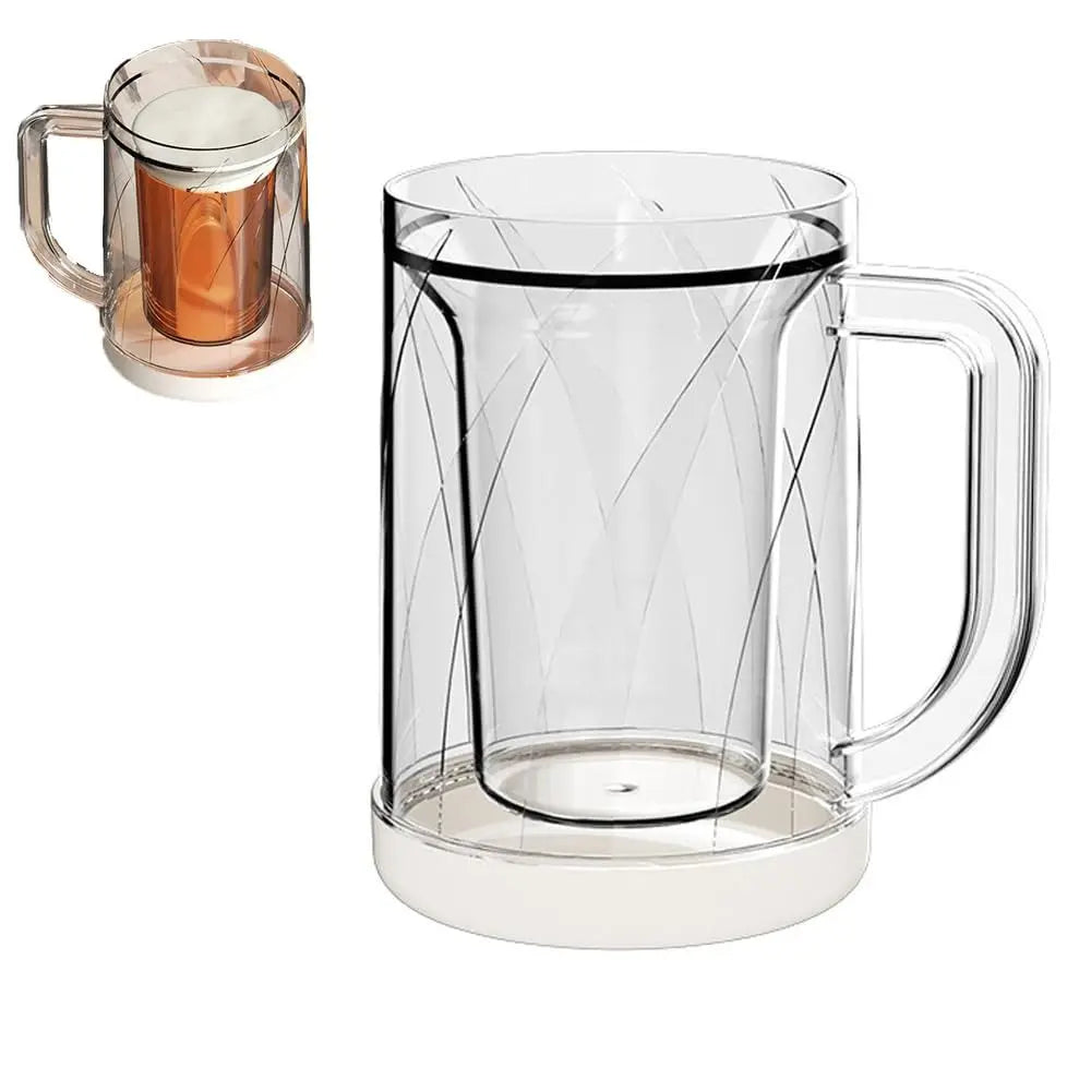 FROSTMUG – Beer Mug – Thickened Freezer Cup for Cold Drinks