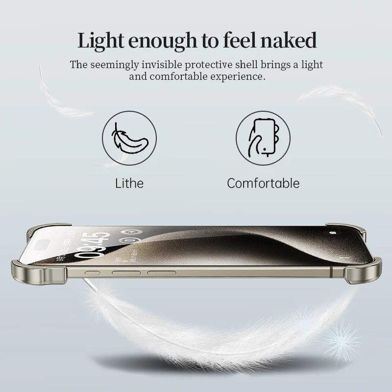ALIENSHIELD – Titanium Alloy Bumper Case with Lens Protection