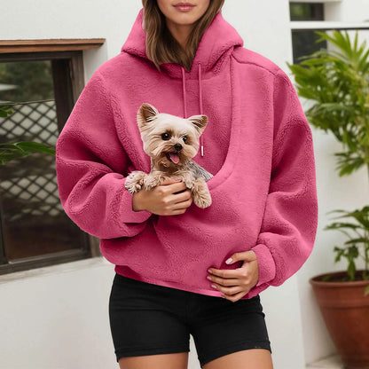 HUGPOCKET – Cat Lovers Hoodie with Pet Pouch Design