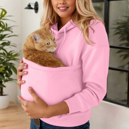 PAWHUGGER – Soft Pet Carrier Pullover Hoodie