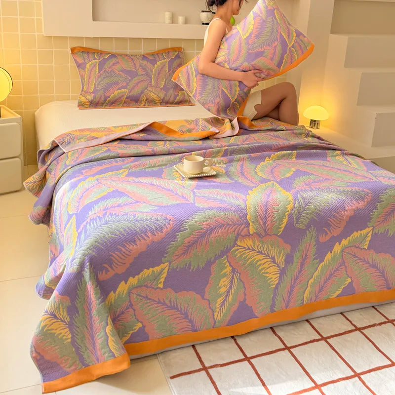 BLOSSOMBREEZE – Lightweight Blanket for Comfortable Warm Weather Use