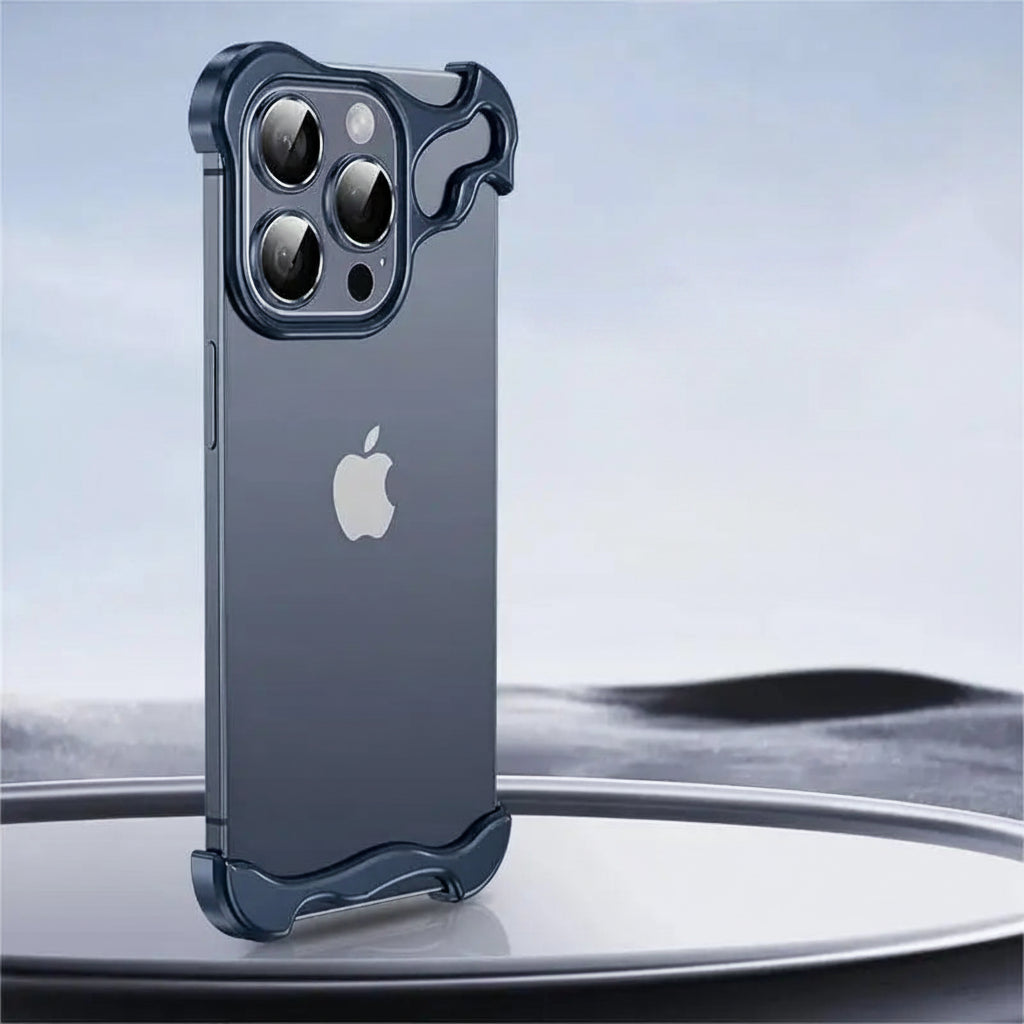 ALIENSHIELD – Titanium Alloy Bumper Case with Lens Protection