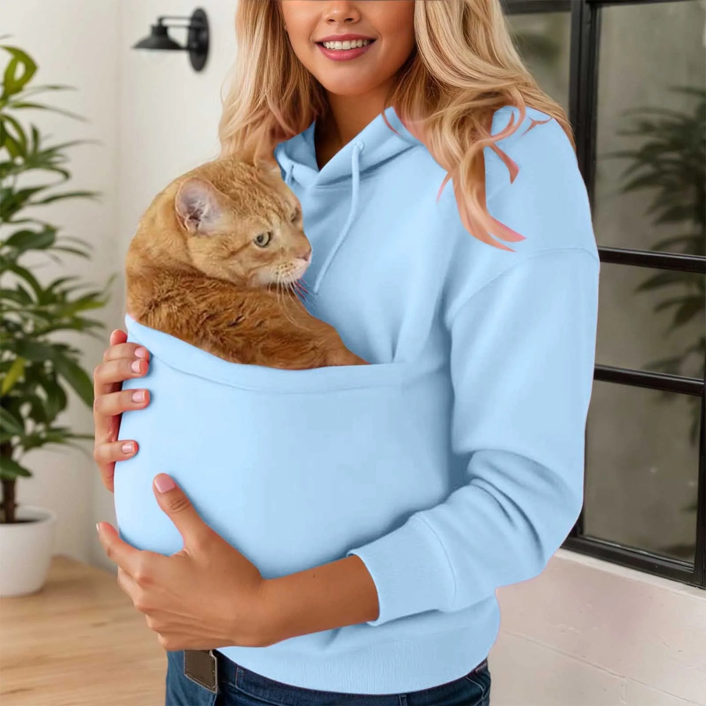 PAWHUGGER – Soft Pet Carrier Pullover Hoodie