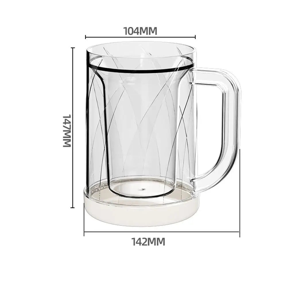 FROSTMUG – Beer Mug – Thickened Freezer Cup for Cold Drinks