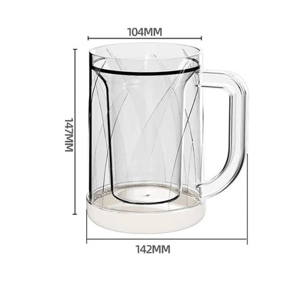 FROSTMUG – Beer Mug – Thickened Freezer Cup for Cold Drinks