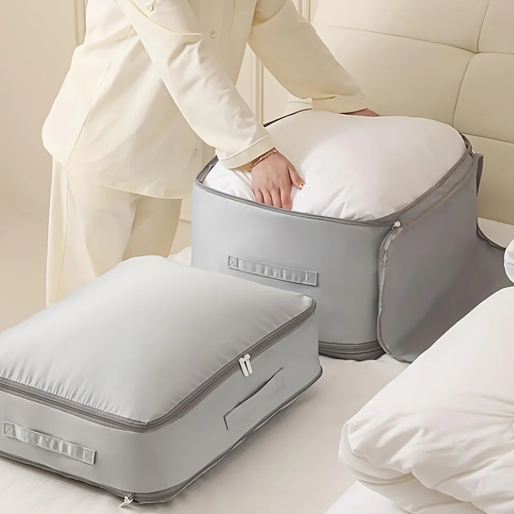 STOREPRESS – Self Compressing Organizer for Neat Closet Storage
