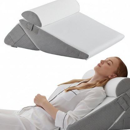 SleepLuxe - Adjustable Bed Wedge Pillow for Enhanced Comfort & Support 0