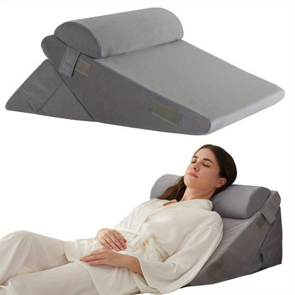 SleepLuxe - Adjustable Bed Wedge Pillow for Enhanced Comfort & Support 9