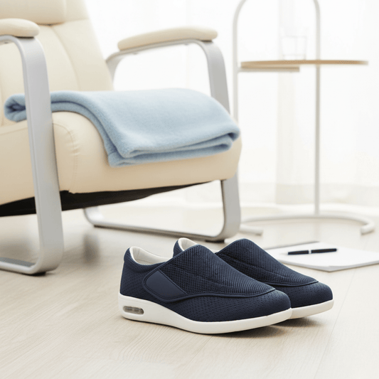 SoftWalk - Extra Wide Diabetic Comfort Shoes with Memory Foam Insole 3