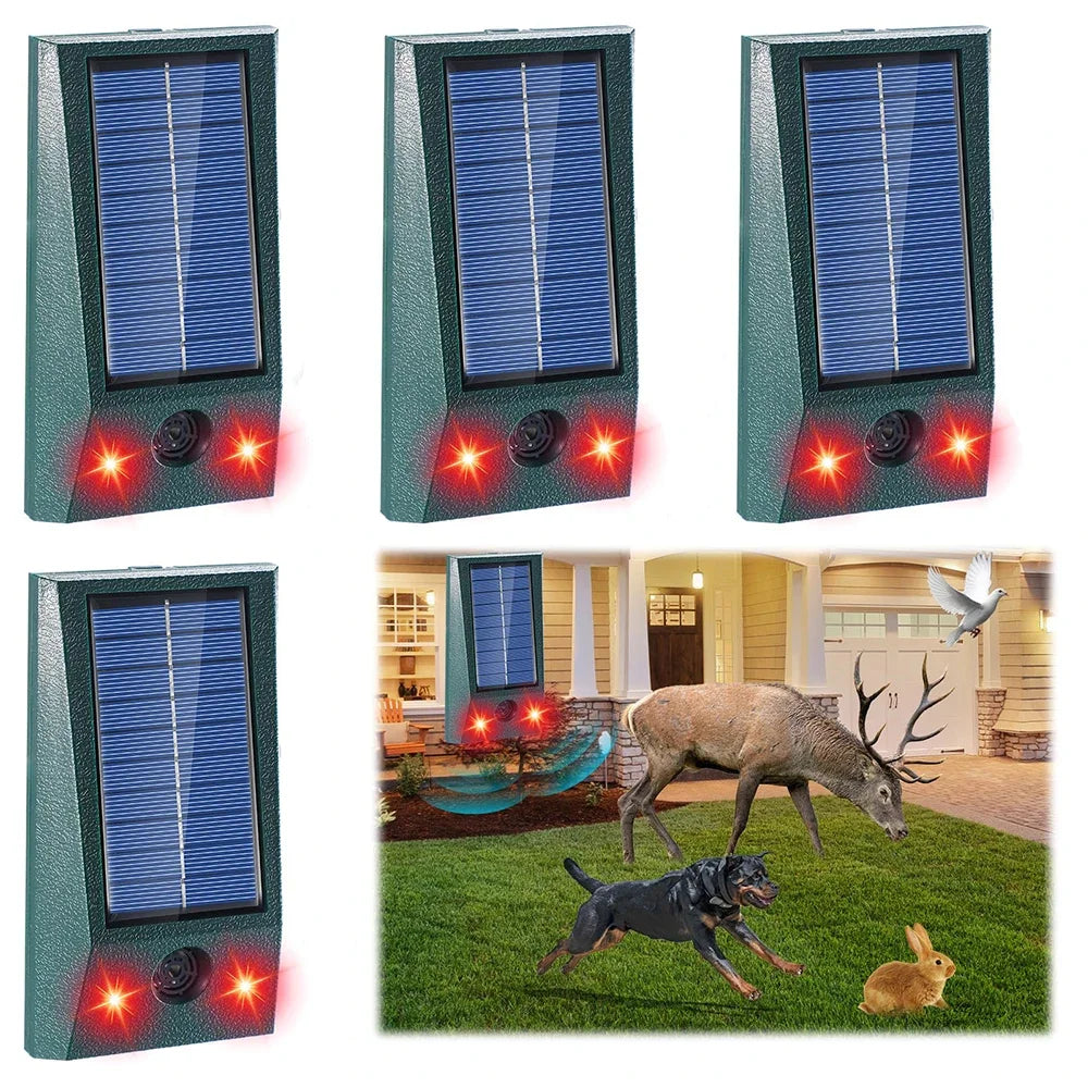 BIRDZONE – Solar Ultrasonic Motion-Detect Bird Repellent