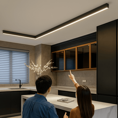 NORDILIGHT – Minimalist LED ceiling lamp with Scandinavian design