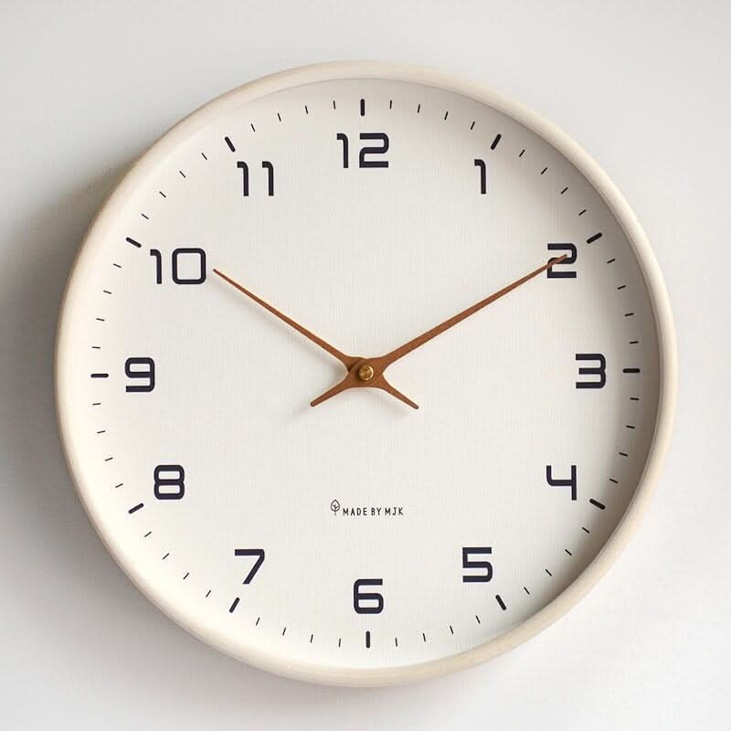 TIMEBLEND - Modern Silent Wooden Wall Clock with Scandinavian Design 5