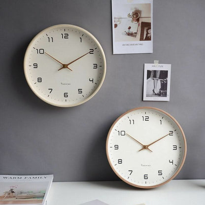 TIMEBLEND - Modern Silent Wooden Wall Clock with Scandinavian Design 6