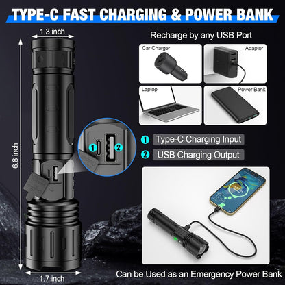 BLAZELIGHT – High-Performance Rechargeable Flashlight