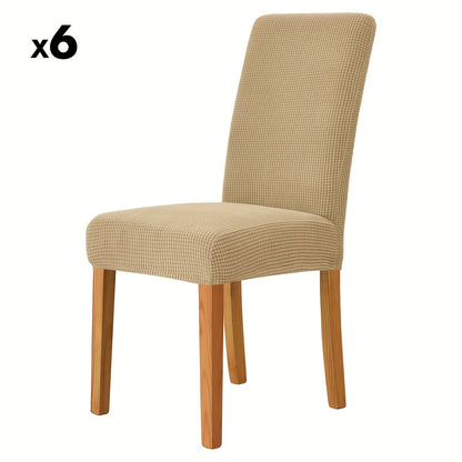 VELVORA FIT - Elegant Stretch Velvet Chair Covers for Dining Room Upgrade 0
