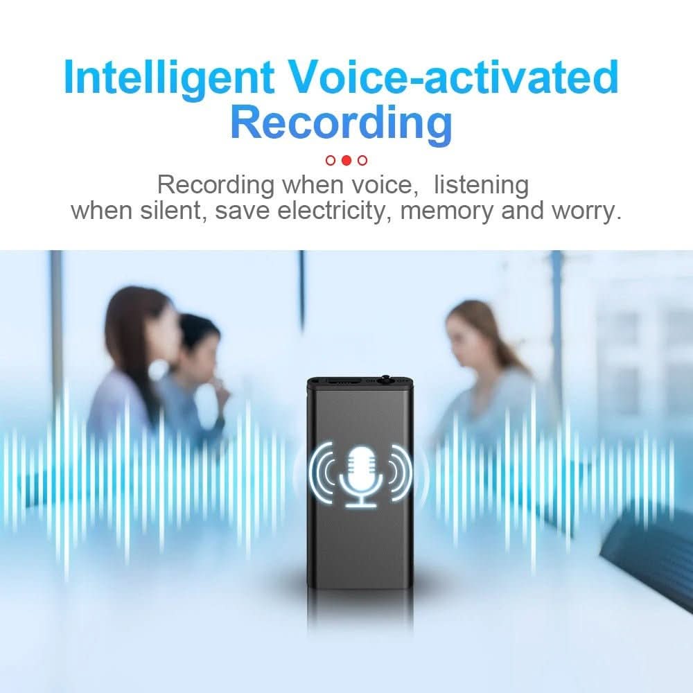 VOKAREC - Ultralight Voice-Activated Recorder with 32GB Storage 1