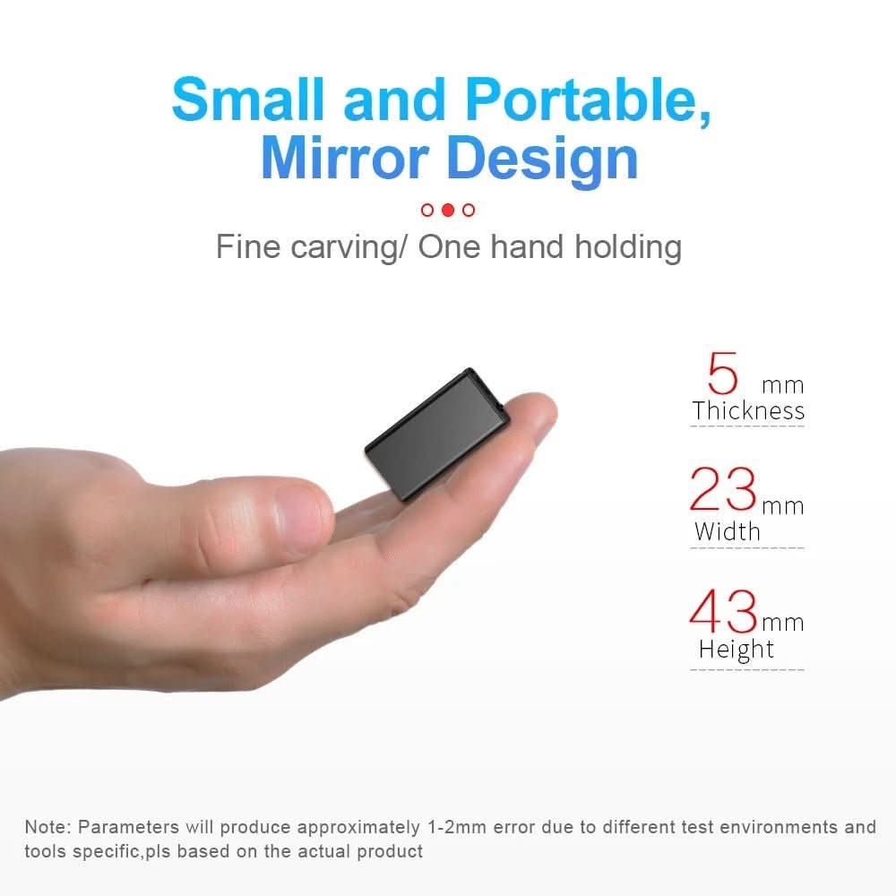 ECHOREC – Compact Voice Recorder with Smart Voice Activation Technology