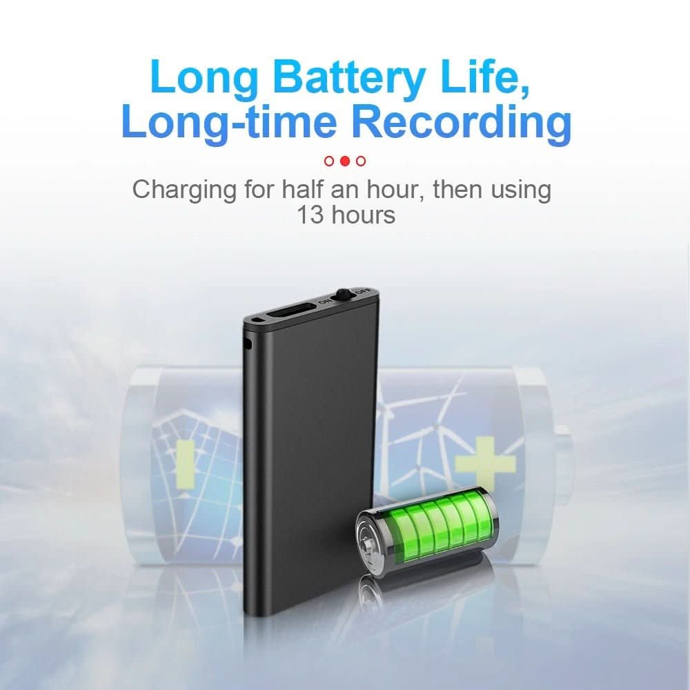 ECHOREC – Compact Voice Recorder with Smart Voice Activation Technology