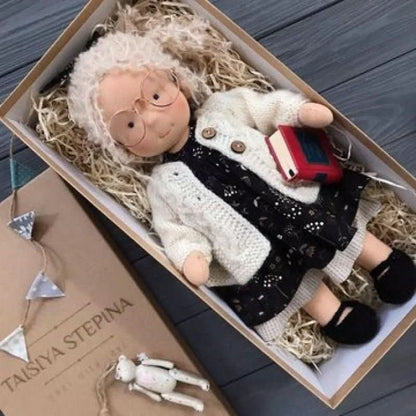 Waldolly - Handmade Waldorf Cotton Doll for Imaginative Play 32