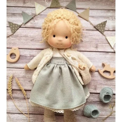 Waldolly - Handmade Waldorf Cotton Doll for Imaginative Play 33