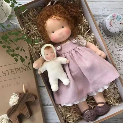 Waldolly - Handmade Waldorf Cotton Doll for Imaginative Play 4