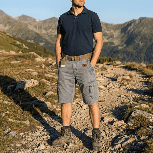 TREKWEAR – Comfortable Men's Cargo Shorts for Utility & Daily Use