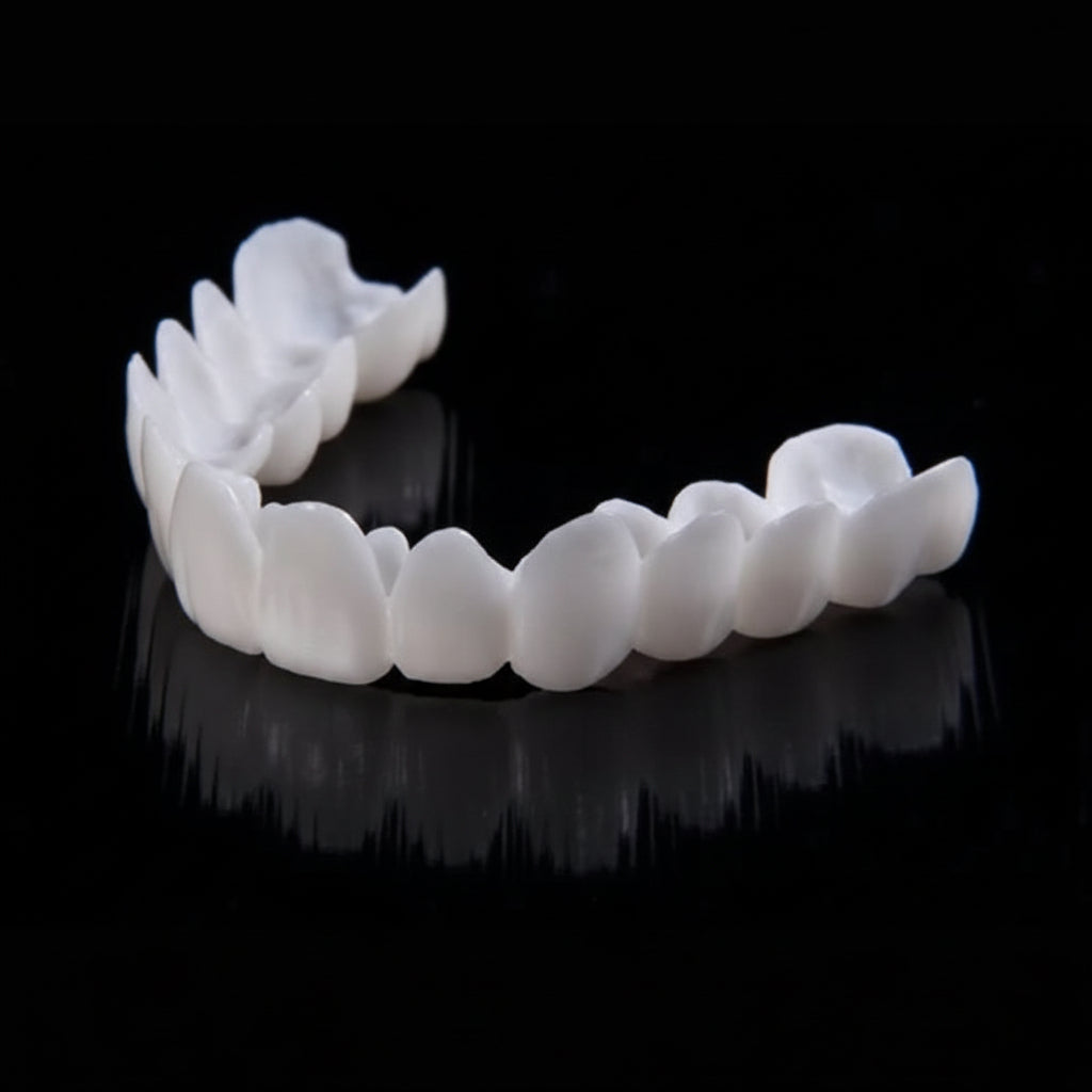 PEARLDENT – Cosmetic dental prosthesis with white dental lenses