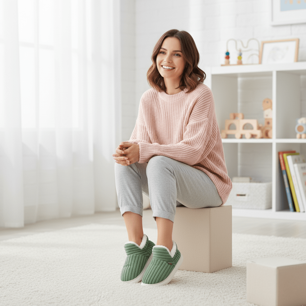 SOFTHEAT – Thermal House Slippers for Warm Winter Comfort