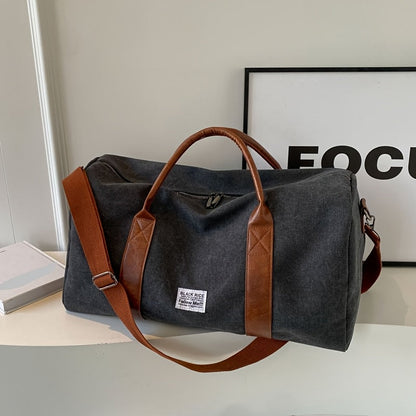 URBANTOTE – Large Capacity Vintage Washed Travel Duffel Bag