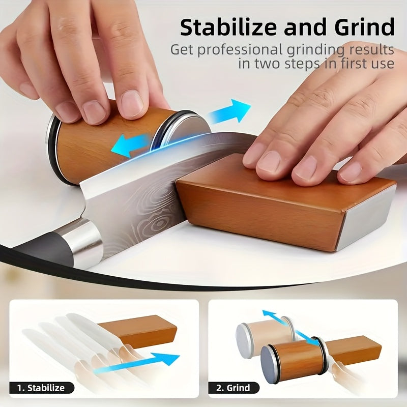 EDGEFORGE – Diamond Sharpening Stone Set for Precision Knife Sharpening